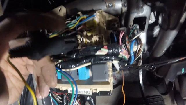 Точки подключения сигнализации Starline a93 на ТАЙОТА КАМРИ40 2006г смотреть онлайн