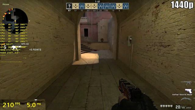 CS : GO - GTX 1050Ti - i5 9400F - 1080p - 1440p - 4k - 60 FPS - Benchmark смотреть онлайн
