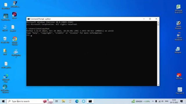 How to Run python in command prompt How to exsecute python code in cmd смотреть онлайн