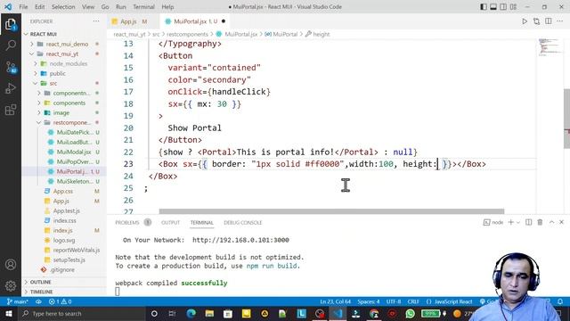 49. React Material Portal | Dr Vipin Classes смотреть онлайн
