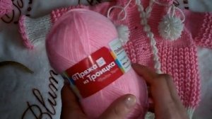 #Кофта#спицами#  Детская кофта для малышки 0-4месяцев