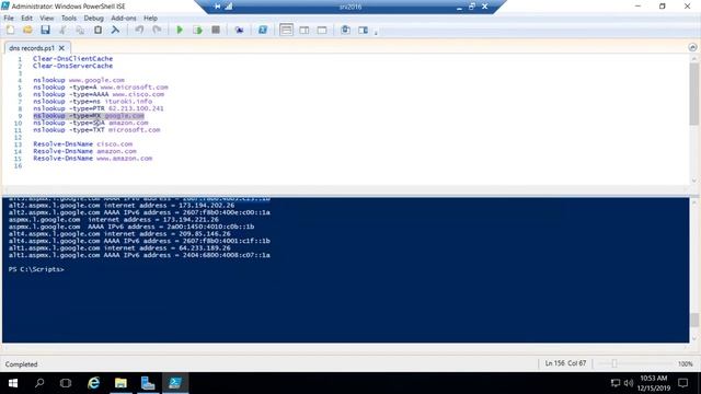 Компьютерные уроки/Windows Server 2016/70-741/Урок 6 (Проверка DNS записей) смотреть онлайн