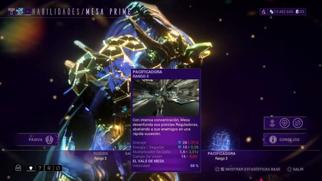 Warframe|Build de Mesa prime con fragmento de Arconte. ¿Probabilidad crítica en arma secundaria? смотреть онлайн