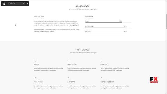 Folim Lite - Clean Minimalist Portfolio WordPress Theme Lindsay смотреть онлайн