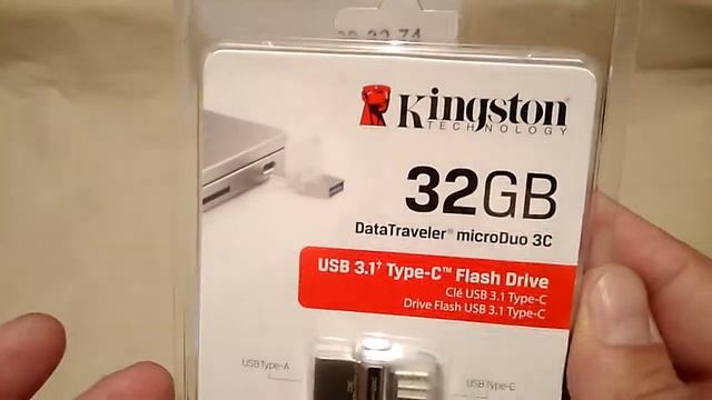 Флеш память USB Kingston 32 GB DT MicroDUO USB 3.0 в Баку / Bakida