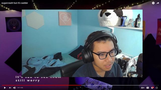 Sugarcrash! But It's Sadder By Kade | BLUE React