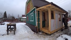 Обшивка веранды вагонкой и утепление. Часть 1.
