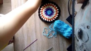 Подставка-прихватка под горячее Мастер-класс вязание крючком