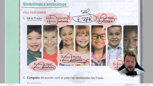 Учим 2-й Класс Португальского Языка с Носителем [2023] - Урок #21 - Синонимы