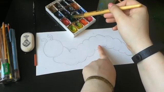 Цветовая растяжка Гусеница. класс 1Ж8 смотреть онлайн