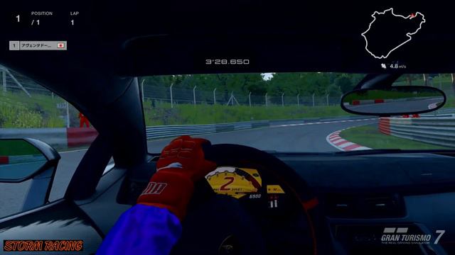 【GT7】ランボルギーニ・アヴェンタドールSV ニュルブルクリンクタイムアタックオンボード【グランツーリスモ7】 смотреть онлайн