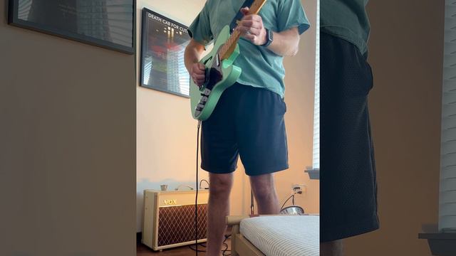 Fender American Original 60s Tele Thinline into Vox AC15 смотреть онлайн