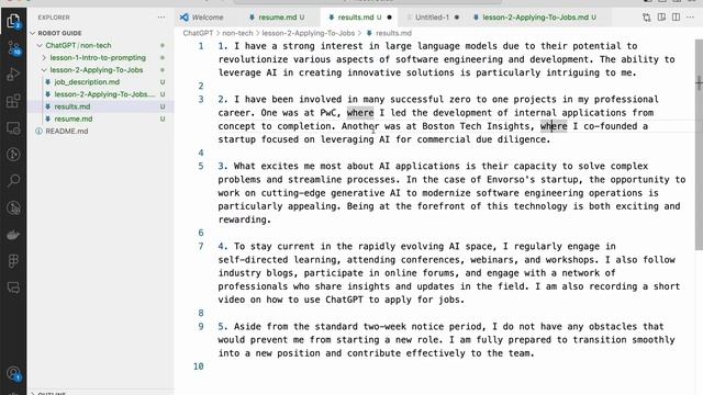 How to use ChatGPT to help you apply to jobs! смотреть онлайн