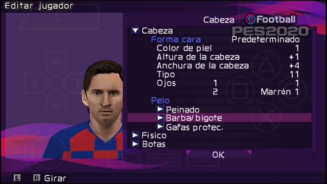 Nueva Face & Cabello De Messi Sin Barba Mediafire Pes 2020 PPSSPP смотреть онлайн