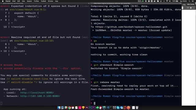 Vue tutorial #2 – setup projektu ⌨️ hello roman смотреть онлайн