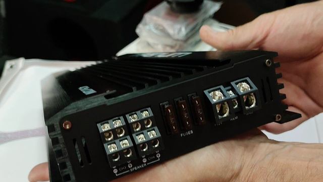 мощный усилитель 4 канала MAGNUM MB 4.120 обзор смотреть онлайн