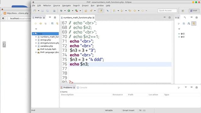 33 PHP scripting language Numeric & Math functions смотреть онлайн