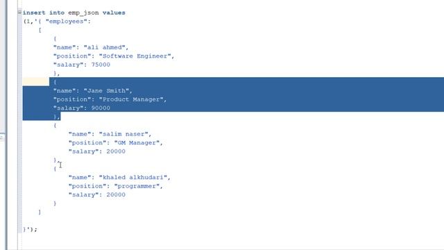 JSON and Oracle Database part 2| كل ما نحتاجه من تماربن смотреть онлайн
