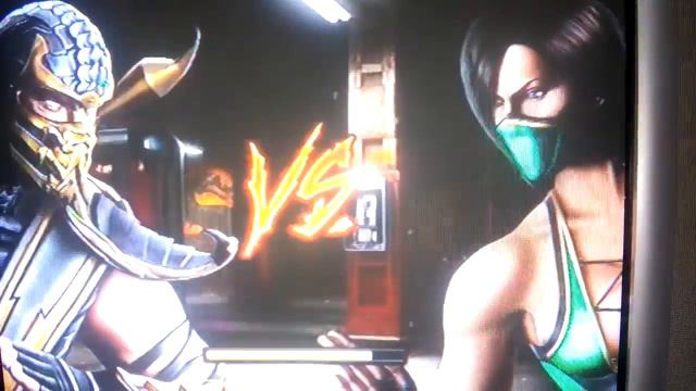 Jogando mortal kombat 9 no PS3 смотреть онлайн