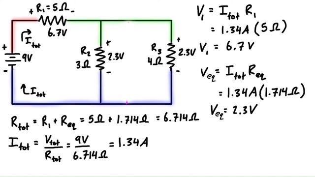Kirchhoff’s Voltage Law (KVL) Example Problem #1 смотреть онлайн