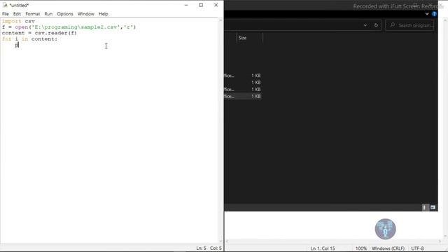 CSV || creating CSV file | | access through python ?|| in தமிழ் смотреть онлайн