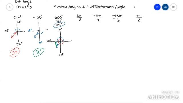 Sketch Angles & Find Reference Angle смотреть онлайн