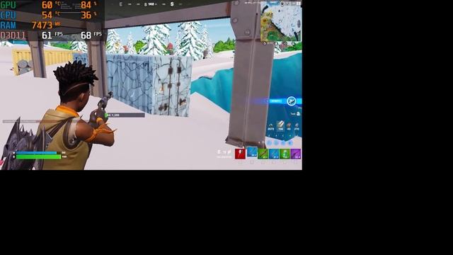 Radeon R7 240 + E5-2680 v2 (10 cores) - 8GB RAM - 720p FORTNITE (performance mode) смотреть онлайн