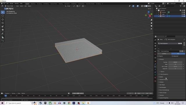 How to make grass in 40 seconds! (Blender Tutorial) смотреть онлайн