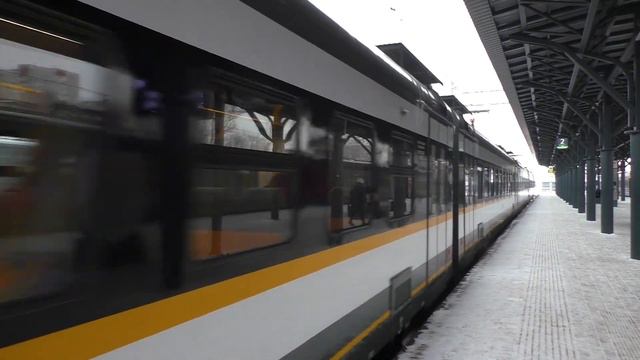 Электропоезд ЭП2ДМ-0234 сообщением "Апрелевка - Железнодорожная" (МЦД-4) смотреть онлайн