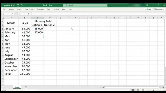How to calculate running total in Microsoft Excel | Learn in 5 Minutes смотреть онлайн