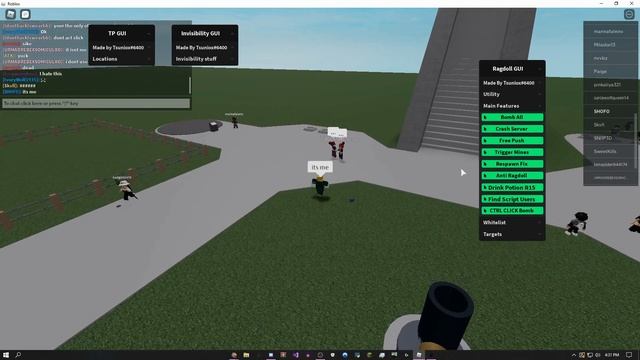 [NEW] ROBLOX | Ragdoll Engine GUI | Script / Hack | Bomb / Kill All | Crash Server | *PASTEBIN 2021 смотреть онлайн