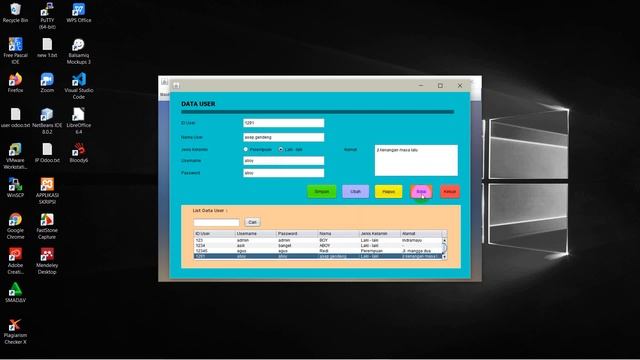 Aplikasi Pengolahan Data Barang Inventaris - Java Netbeans смотреть онлайн