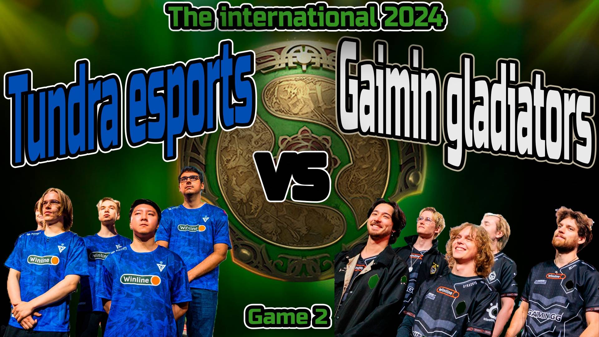 The International 2024 Финал нижней сетки Gaimin Gladiators Vs. Tundra Bo3 игра 2