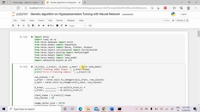 Genetic Algorithm code || Neural Network Code || Hyperparameters Tuning Code using Python смотреть онлайн