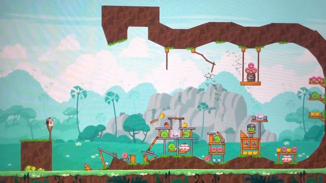 Angry Birds Friends: Piggy Tower Floor 14 Level 42 смотреть онлайн