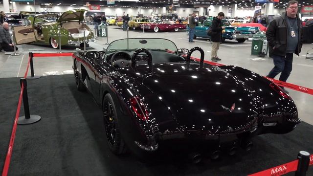 1960 Chevrolet Corvette Custom C6 Chevrolet Corvette Drivetrain 2023 Detroit Autorama смотреть онлайн