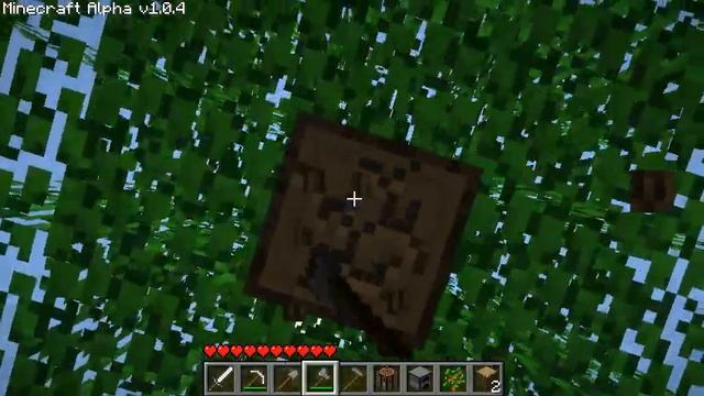 ДРЕВНИЙ MINECRAFT#1-ПЕРВЫЙ ВЗГЛЯД(Alpha1.0.4) смотреть онлайн