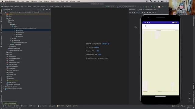 CS 124 Fall 2022: MP0 Kotlin: Importing the MP Into Android Studio смотреть онлайн