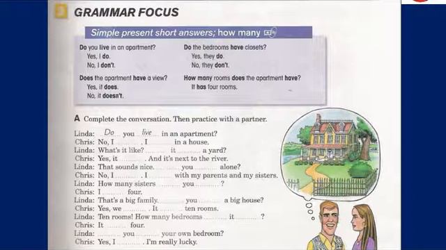3 American English New Interchange Intro Book Unit 7 Page 41 Grammar смотреть онлайн