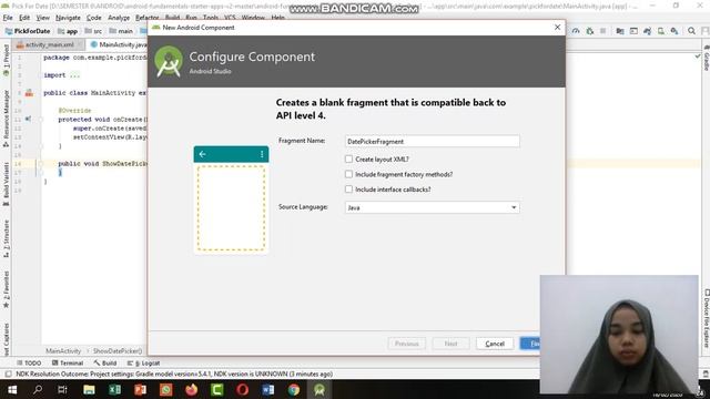 Lesson 4: 4.3 Menus and Pickers, 4.4 User Navigation, 4.5 RecyclerView смотреть онлайн