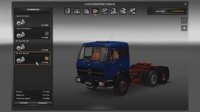 [ETS 2][MOD][TRUCKS] Mercedes NG1632 смотреть онлайн