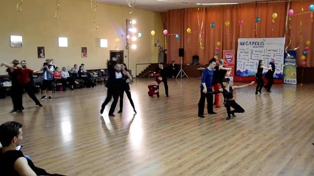ХАСТЛ, Discofox, Танцующий город 2019, ДнД Main 14 финала, заход 1, танец 2 смотреть онлайн
