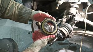 Хрустит, не включается п\привод SsangYong Actyon\Kyron замена хабов.