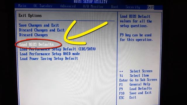 How to load BIOS defaults (ASRock N68C-S UCC) смотреть онлайн