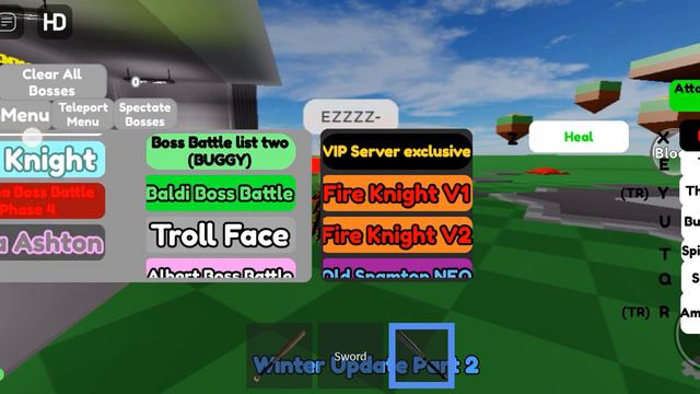 Boss Fighting Sandbox Game Where it Has Undertale Stuff! смотреть онлайн
