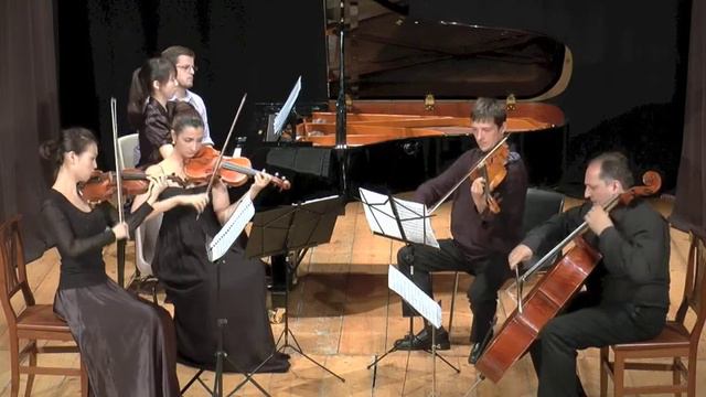 Dvorak - Piano Quintet No.2 in A Major, Op.81, Mvt1 at InterHarmony смотреть онлайн