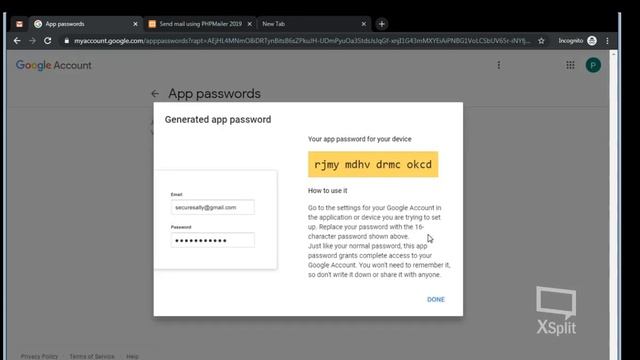 Send email in php using PHP Mailer using latest method 2020 (Using Gmail app password ) смотреть онлайн