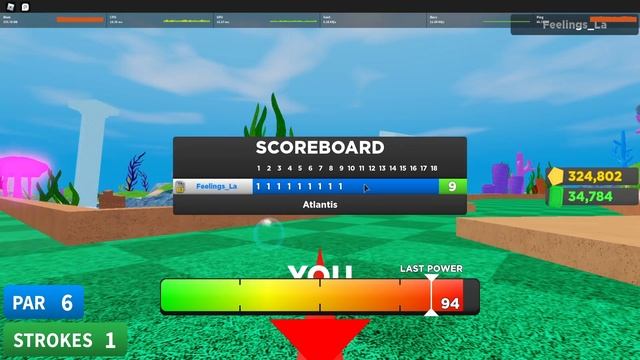 Atlantis in 20 Strokes! Roblox Super Golf ( Perfected ) смотреть онлайн