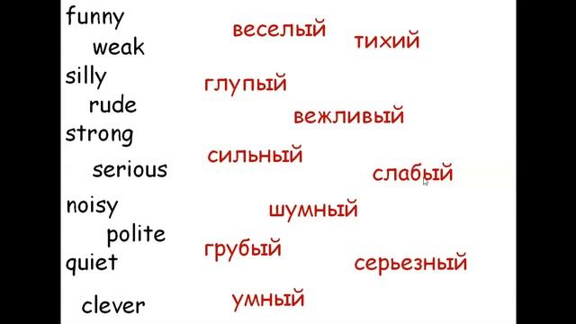 Excel 5  Adjectives Of Character