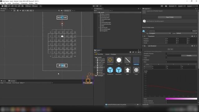 how to make a puzzle game in unity?[part 26] How to Create Custom Laser Line смотреть онлайн